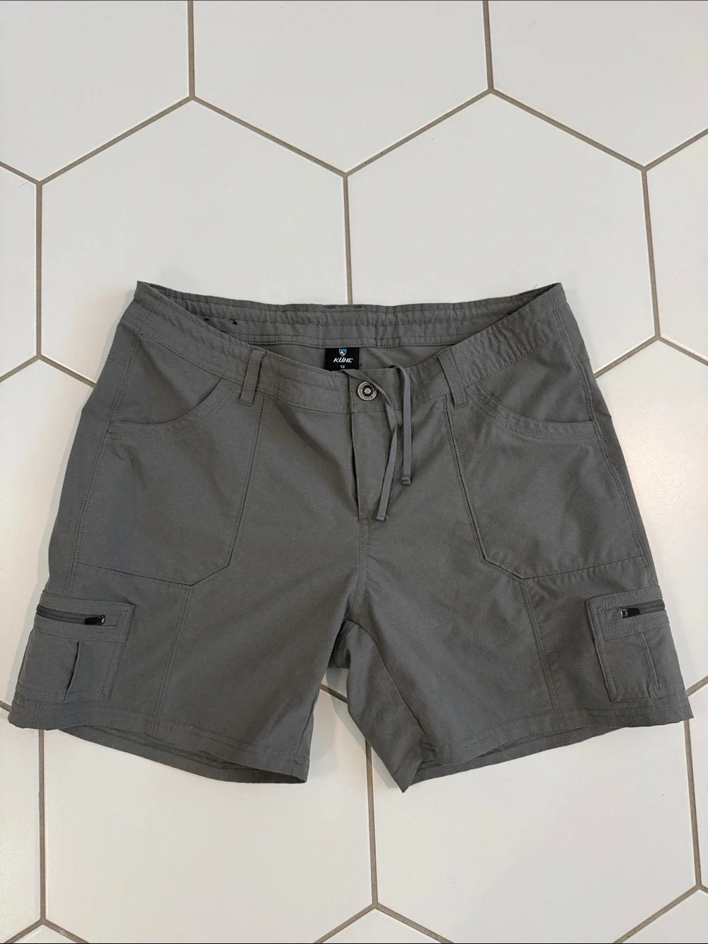 Kuhl Women's Gray Athletic Cargo Shorts
